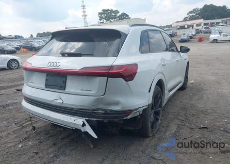 2021 Audi E-Tron Premium Plus Quattro from USA, damaged, VIN WA1LAAGEXMB037787